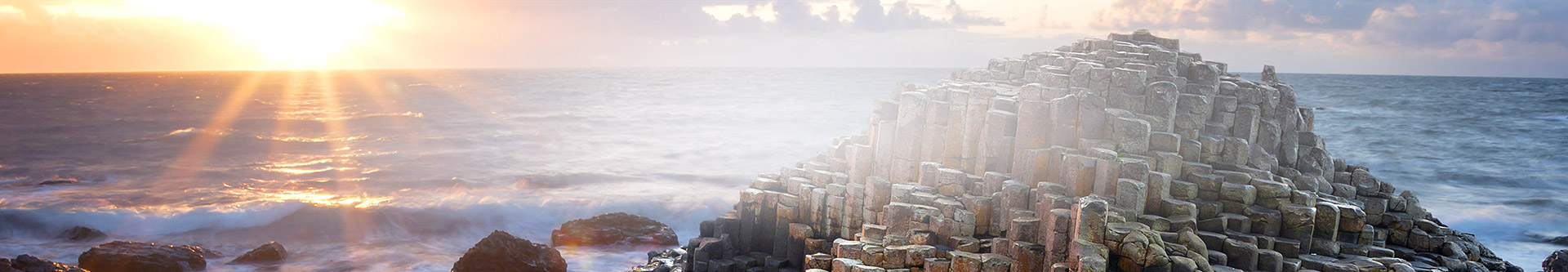 See the giant’s causeway